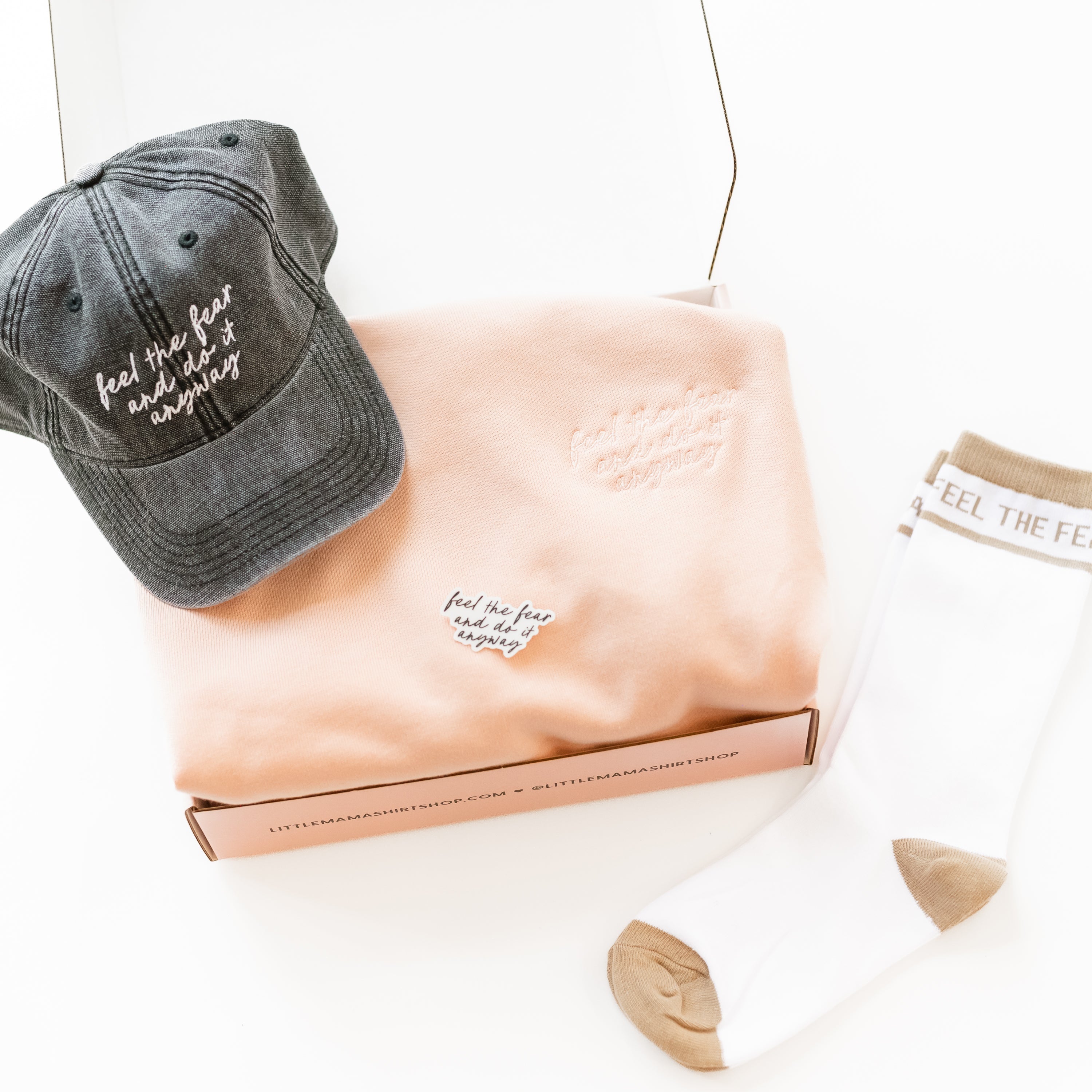 THE BRAVE BOX - (Super Soft Fleece Sweatshirt) Little Mama Shirt Shop LLC