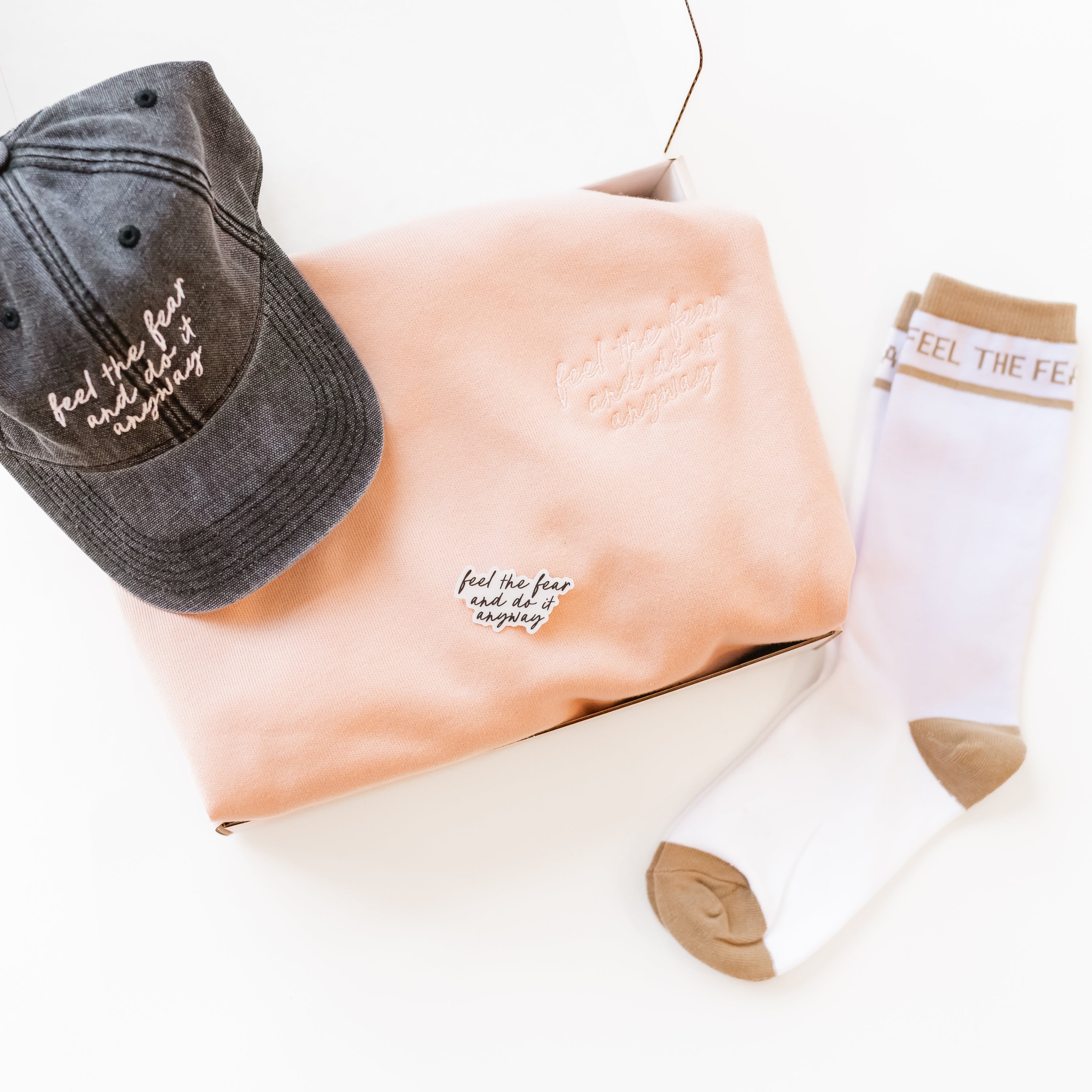 THE BRAVE BOX - (Super Soft Fleece Sweatshirt) Little Mama Shirt Shop LLC