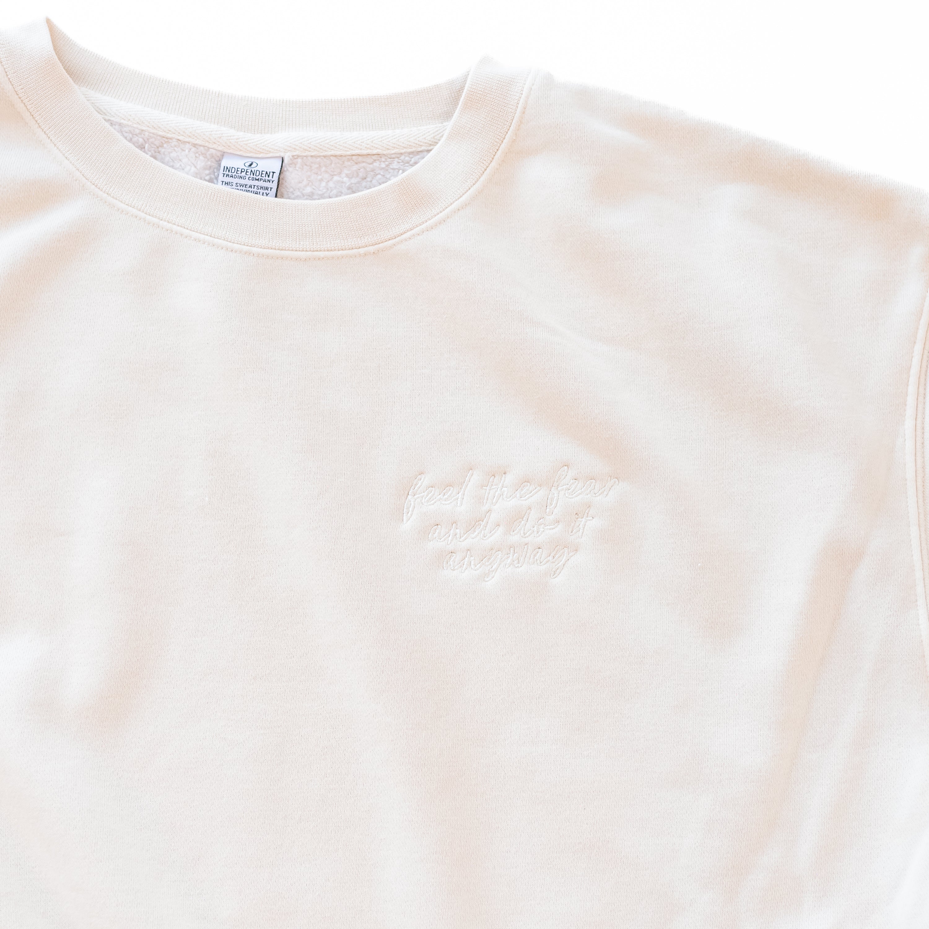 THE BRAVE BOX - (Pigment Crewneck) Little Mama Shirt Shop LLC