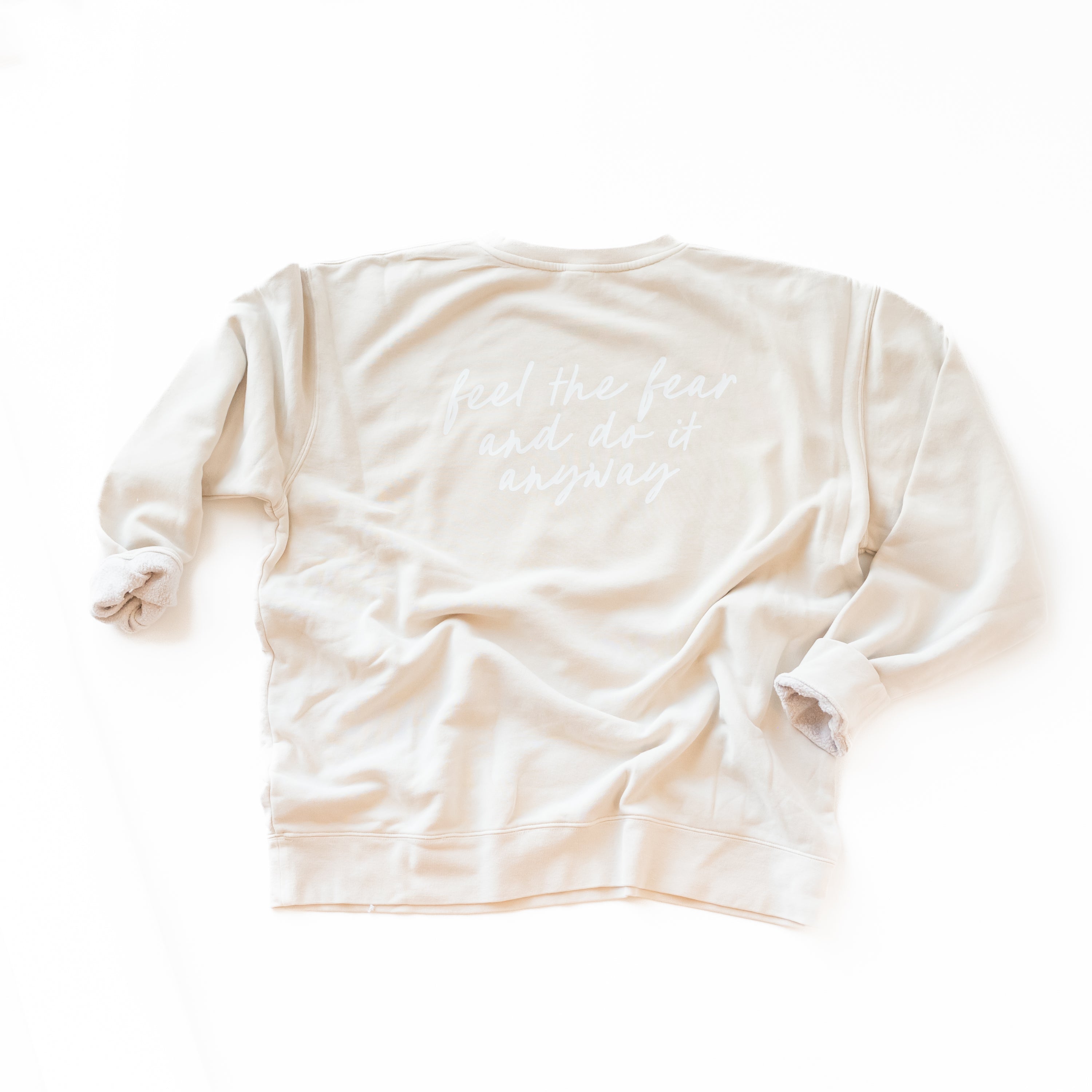 THE BRAVE BOX - (Pigment Crewneck) Little Mama Shirt Shop LLC