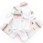 LMSS® CREW SOCKS - Bit of A Mess Doing My Best Little Mama Shirt Shop