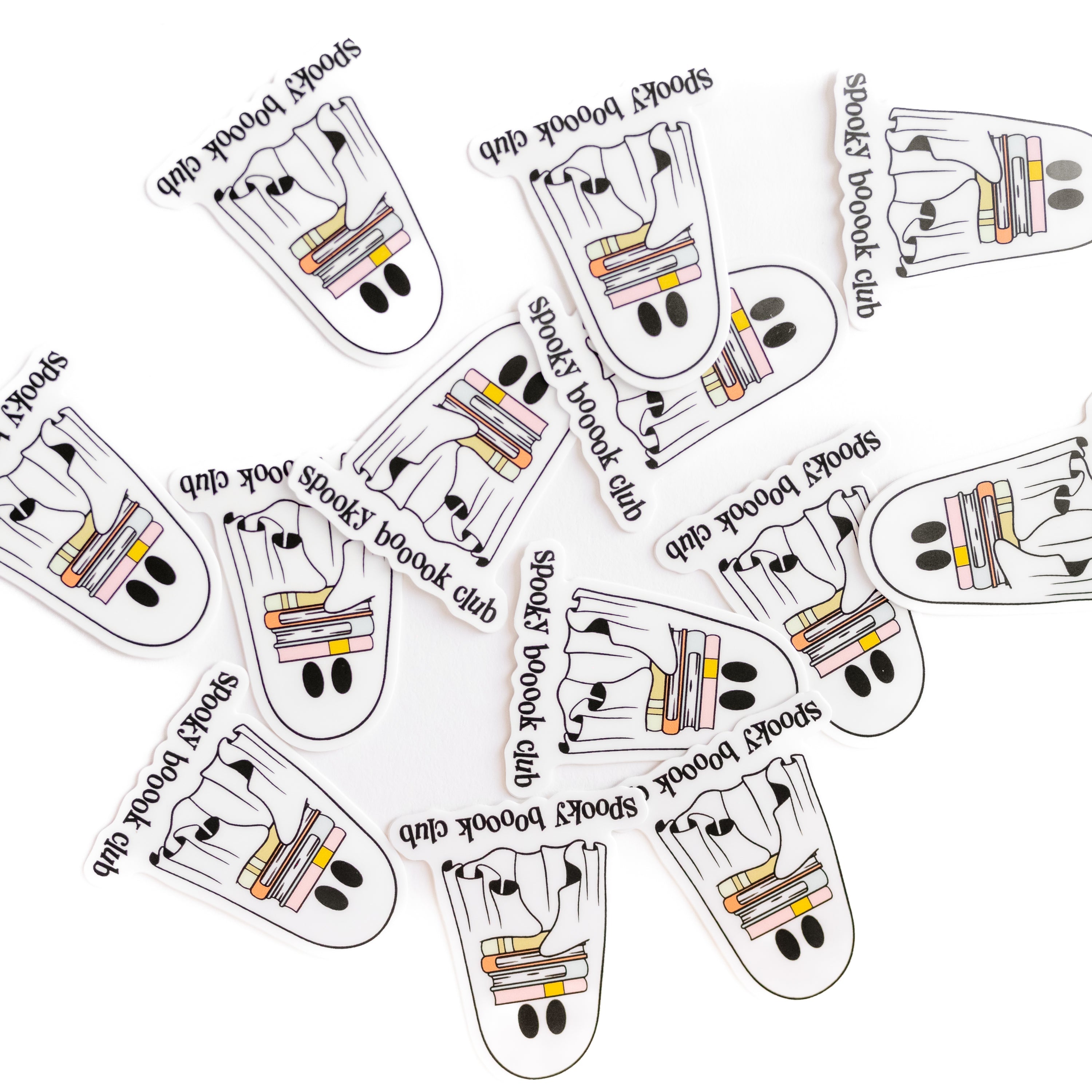 LMSS® STICKER - Spooky Booook Club Little Mama Shirt Shop LLC