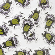 LMSS® STICKER - Vampire Drippy Mouth Little Mama Shirt Shop LLC