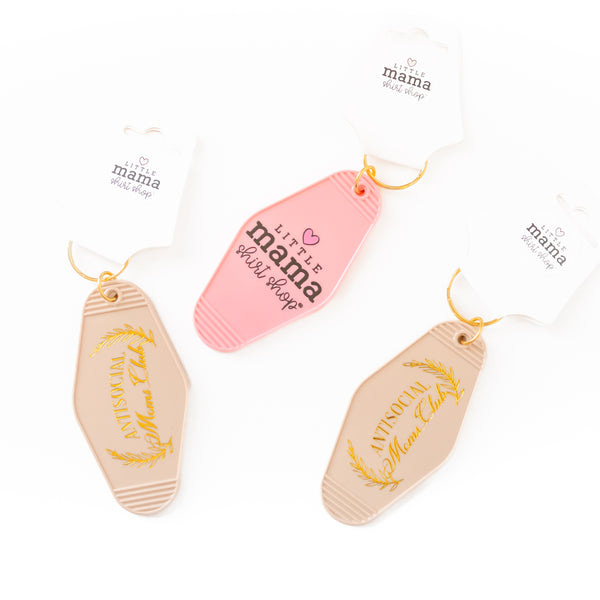 LMSS® MOTEL KEYCHAIN - Anti Social Moms Club