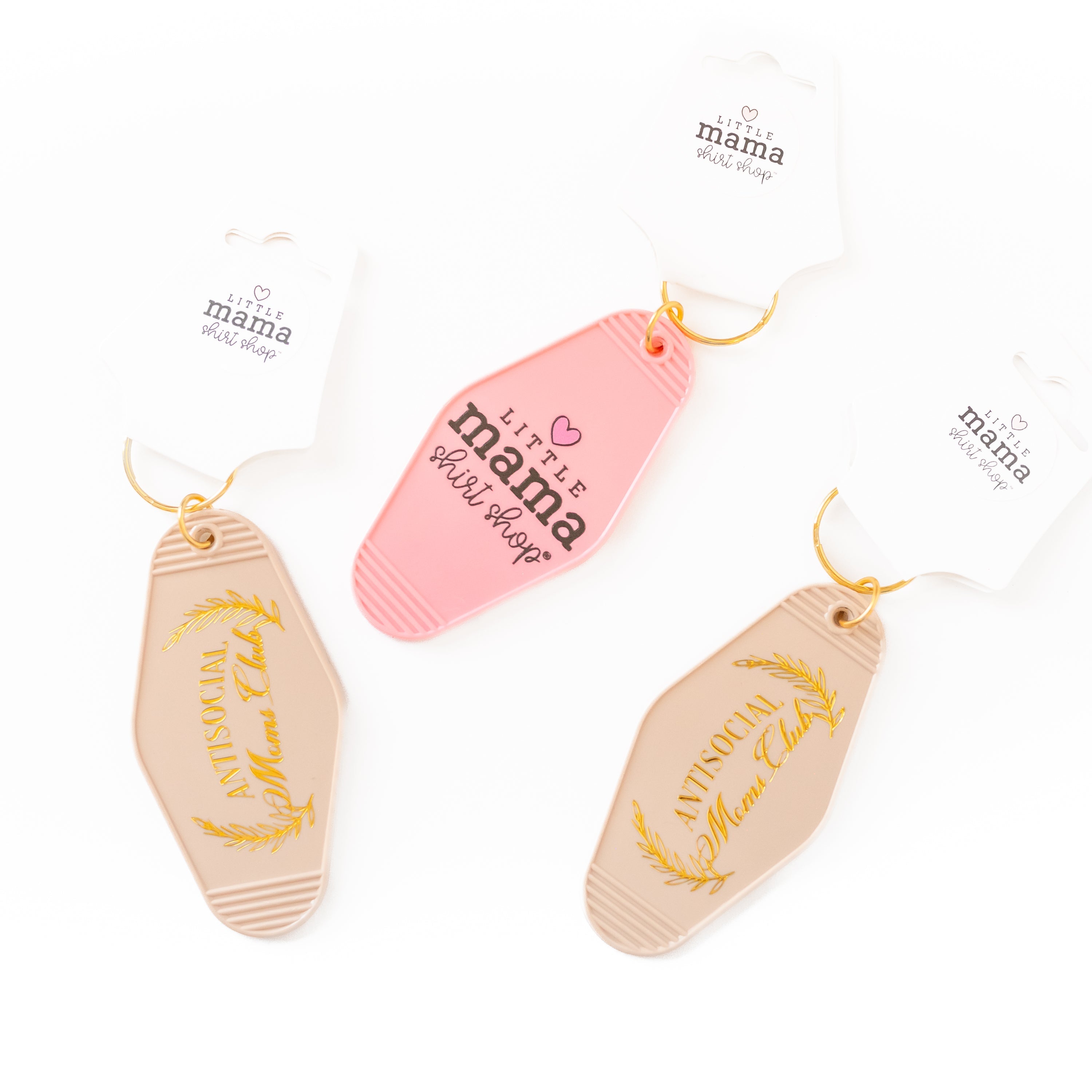 LMSS® MOTEL KEYCHAIN - Little Mama Shirt Shop Little Mama Shirt Shop