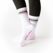 LMSS® CREW SOCKS - Bit of A Mess Doing My Best Little Mama Shirt Shop