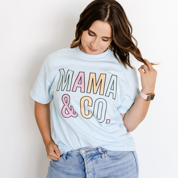 THE RETRO EDIT - Mama & Co. - SHORT SLEEVE COMFORT COLORS TEE