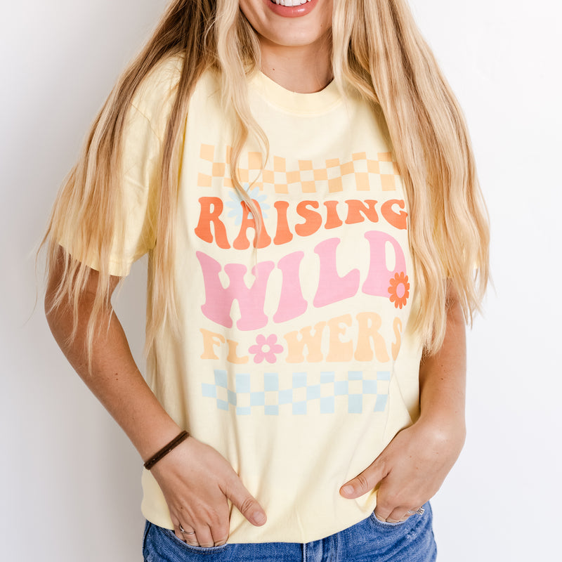 THE RETRO EDIT - Raising Wildflowers (Plural) - SHORT SLEEVE COMFORT COLORS TEE