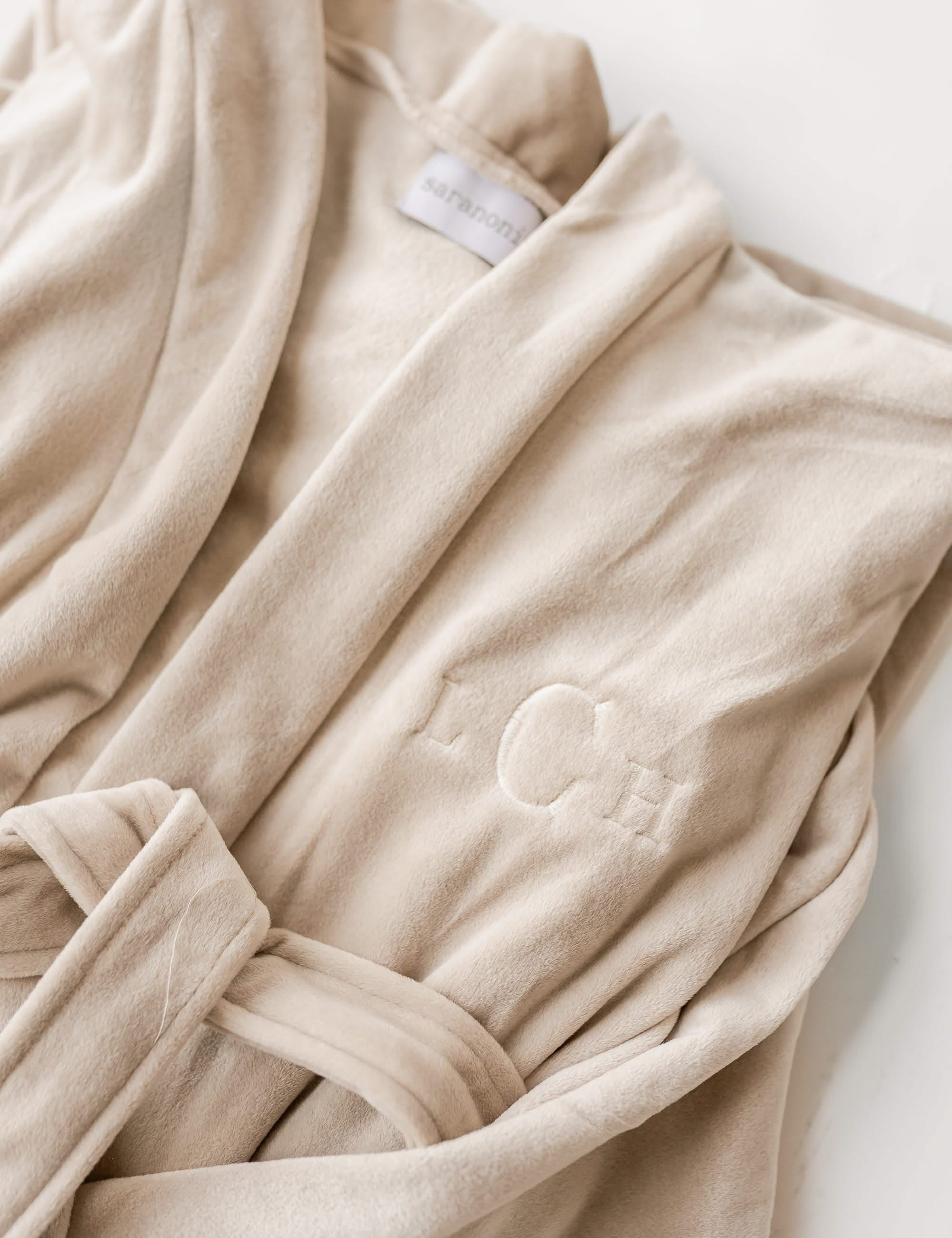 Saranoni Robe – Custom Embroidered Name | LMSS® Exclusive Little Mama Shirt Shop LLC