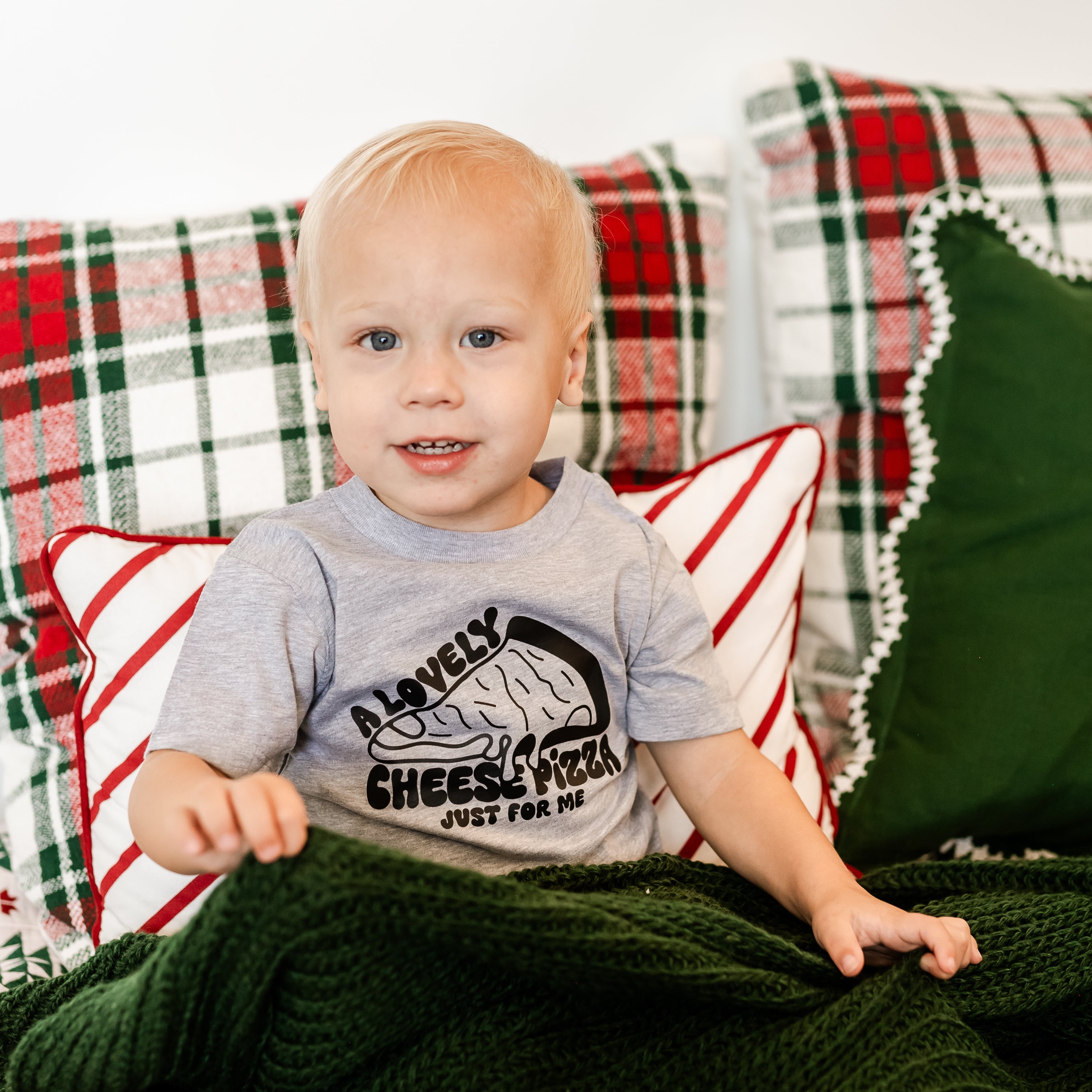 A Lovely Cheese Pizza Just For Me - Child Tee Little Mama Shirt Shop