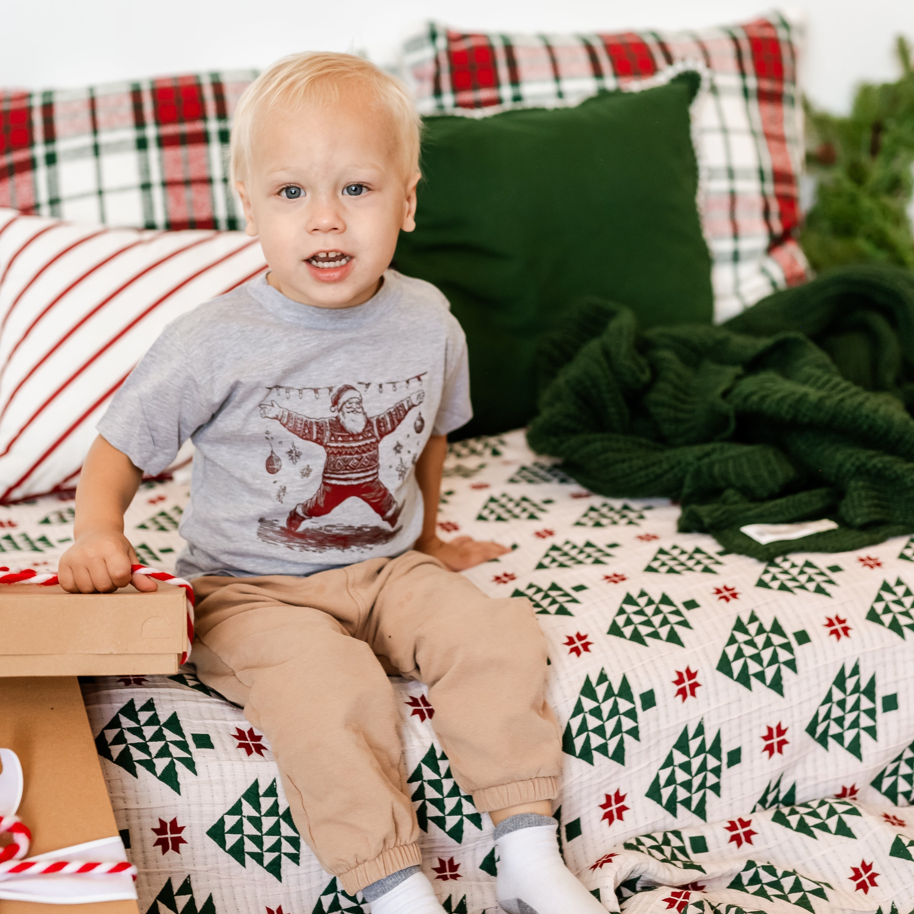 Sweater Santa - Child Tee Little Mama Shirt Shop