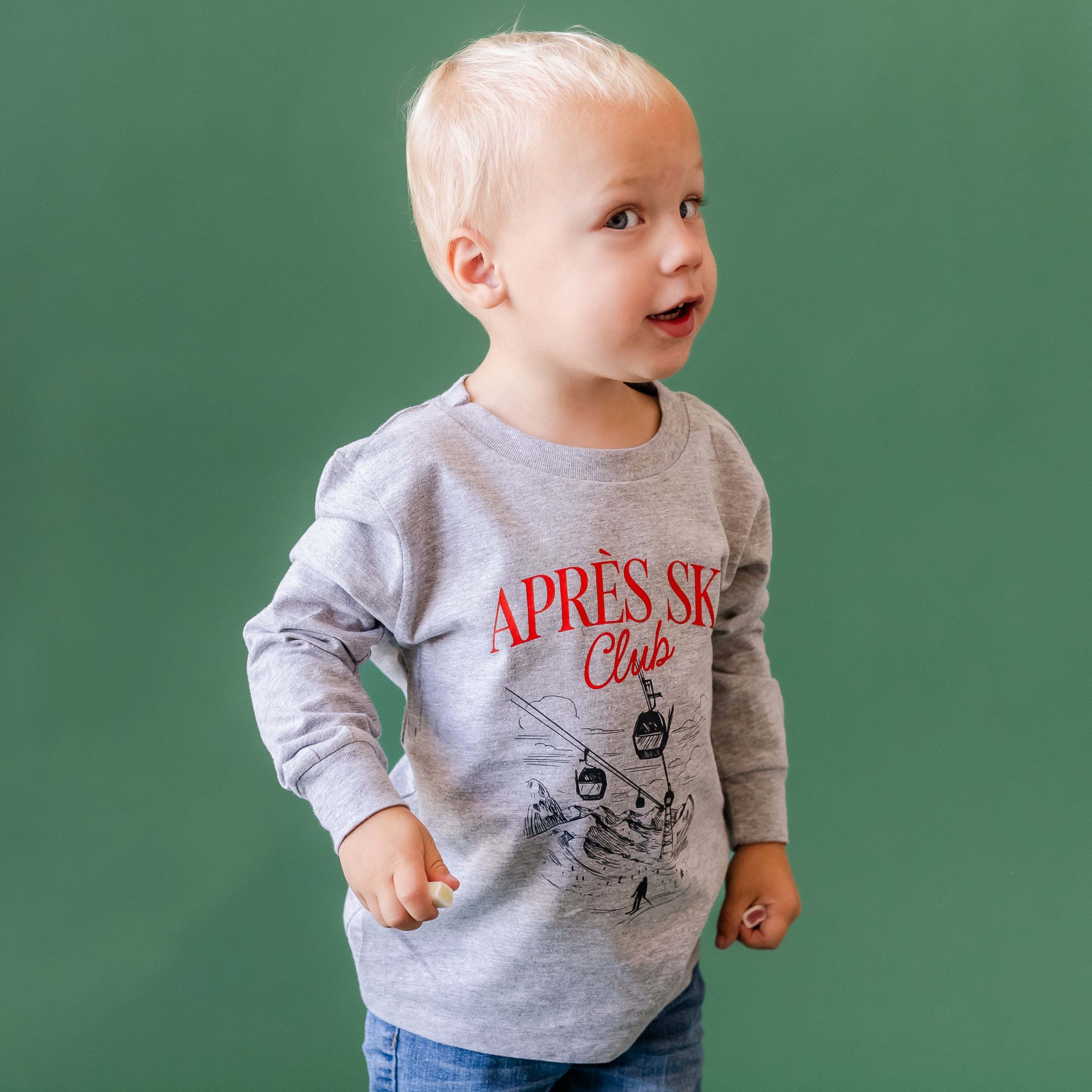 Apres Ski Club - Child LONG SLEEVE Tee Little Mama Shirt Shop