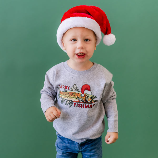 Merry Fishmas - Child Sweater