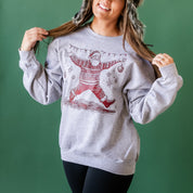 Sweater Santa - BASIC Fleece Little Mama Shirt Shop LLC