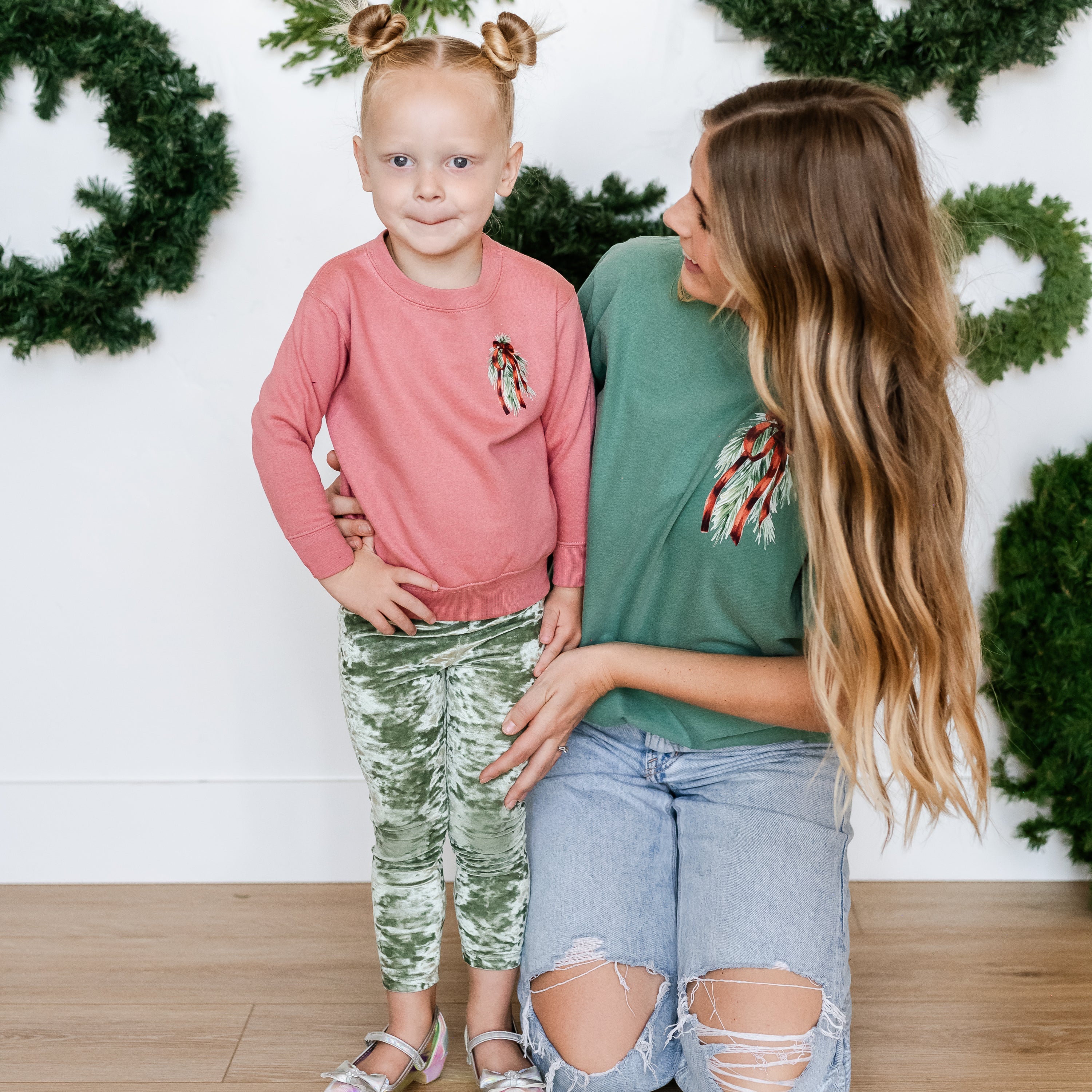 Merry Everything Happy Always (pf&b) - Comfort Colors Tee Little Mama Shirt Shop