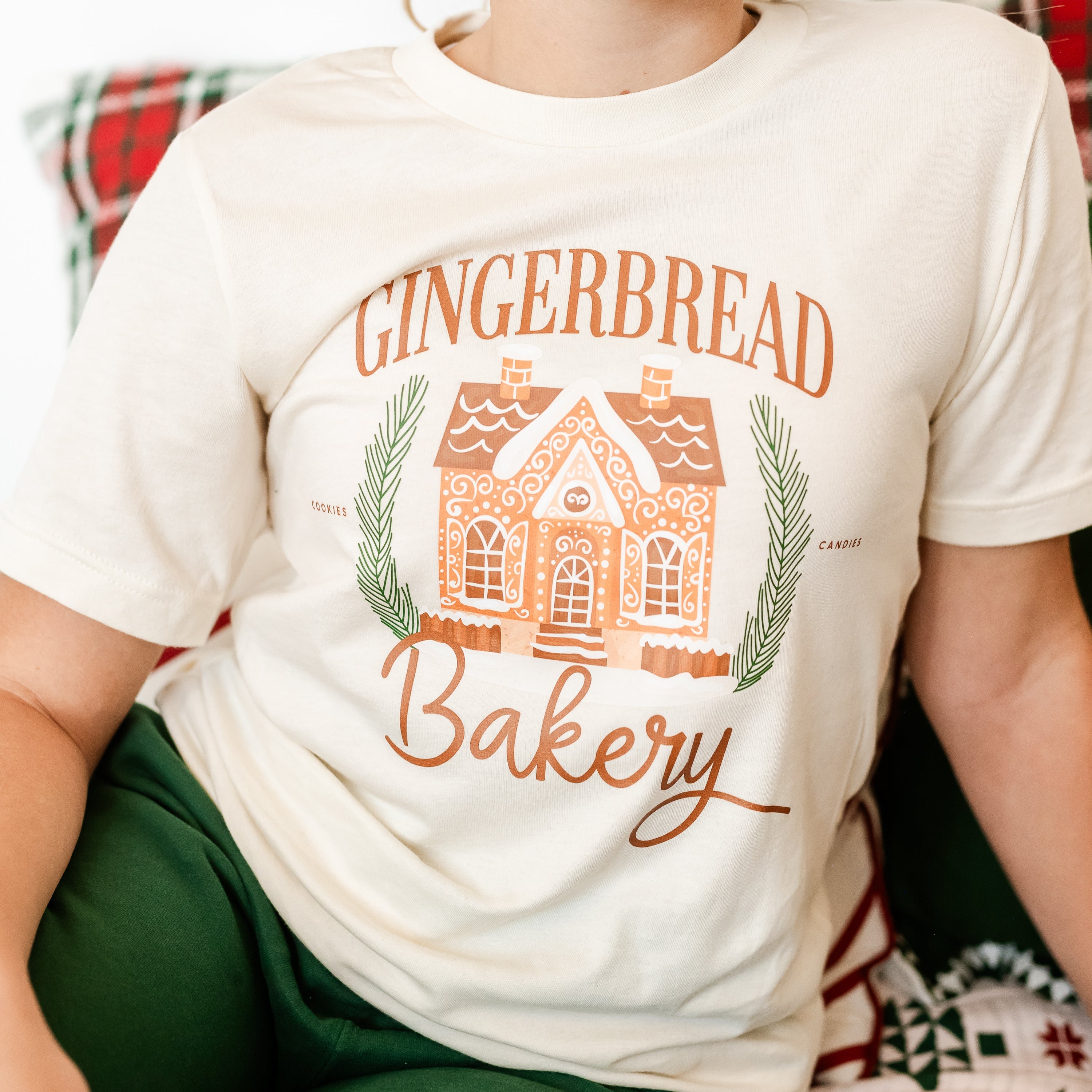 Gingerbread Bakery - Child Tee Little Mama Shirt Shop