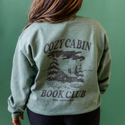 Cozy Cabin Book Club (pf&b) - BASIC Fleece Little Mama Shirt Shop LLC