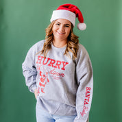 Hurry Down The Chimney Tonight (sd) - BASIC Fleece Little Mama Shirt Shop LLC