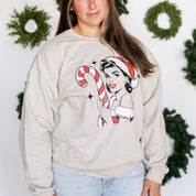 Classy Christmas Babe - BASIC Fleece Little Mama Shirt Shop LLC