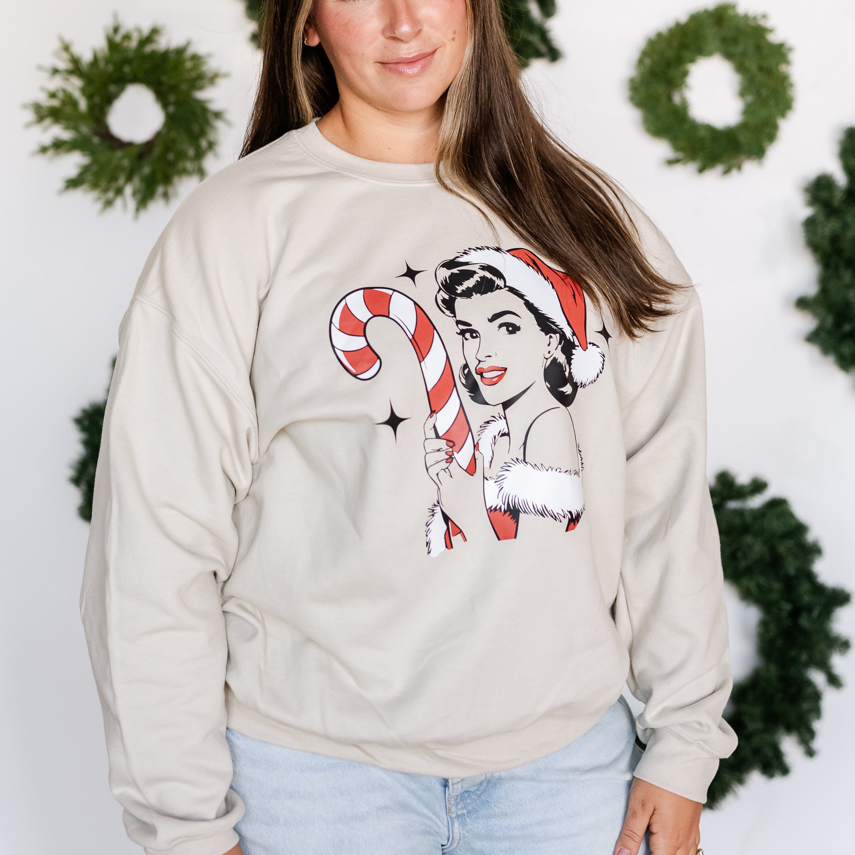 Classy Christmas Babe - BASIC Fleece Little Mama Shirt Shop LLC