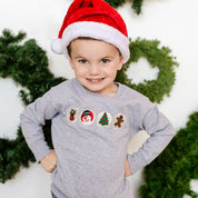 Embroidered Sugar Cookies - Child Sweater Little Mama Shirt Shop