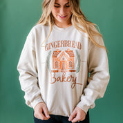 Gingerbread Bakery - BASIC Fleece Little Mama Shirt Shop LLC