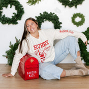 Hurry Down The Chimney Tonight (sd) - LONG SLEEVE Comfort Colors Tee Little Mama Shirt Shop