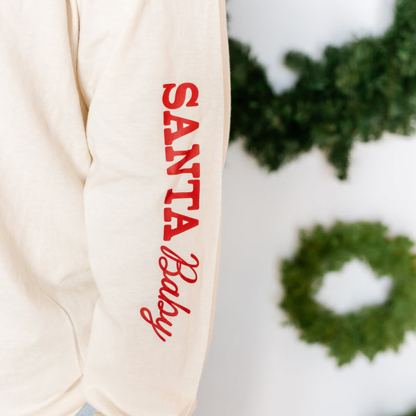 Hurry Down The Chimney Tonight (sd) - LONG SLEEVE Comfort Colors Tee