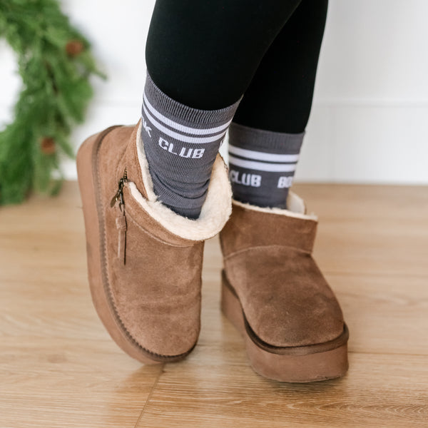 LMSS® CREW SOCKS - Book Club