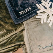 Child Lush Saranoni® 40x60" Blanket – Personalized Embroidered Name | LMSS® Exclusive Little Mama Shirt Shop LLC