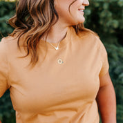 Fall Mini Symbols - Embroidered Women's Everyday Tee Little Mama Shirt Shop