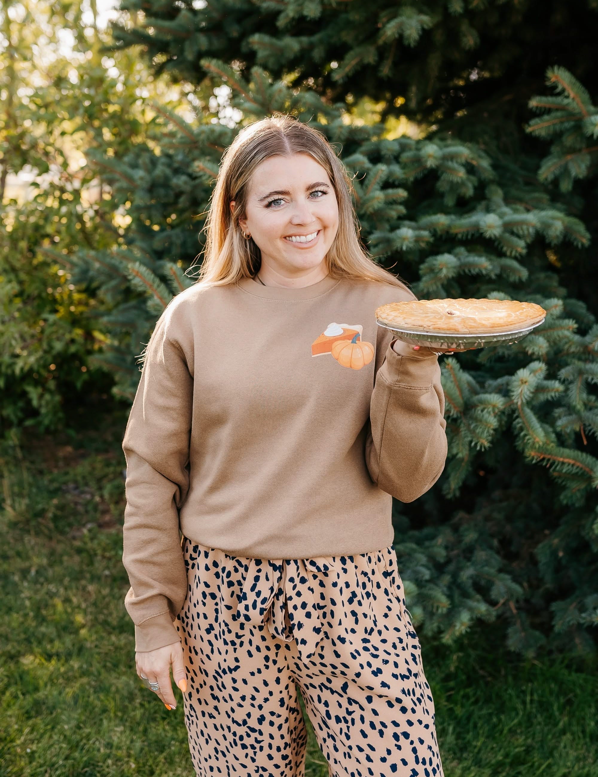 Homemade Pumpkin Pie - ELEVATED Fleece Little Mama Shirt Shop LLC