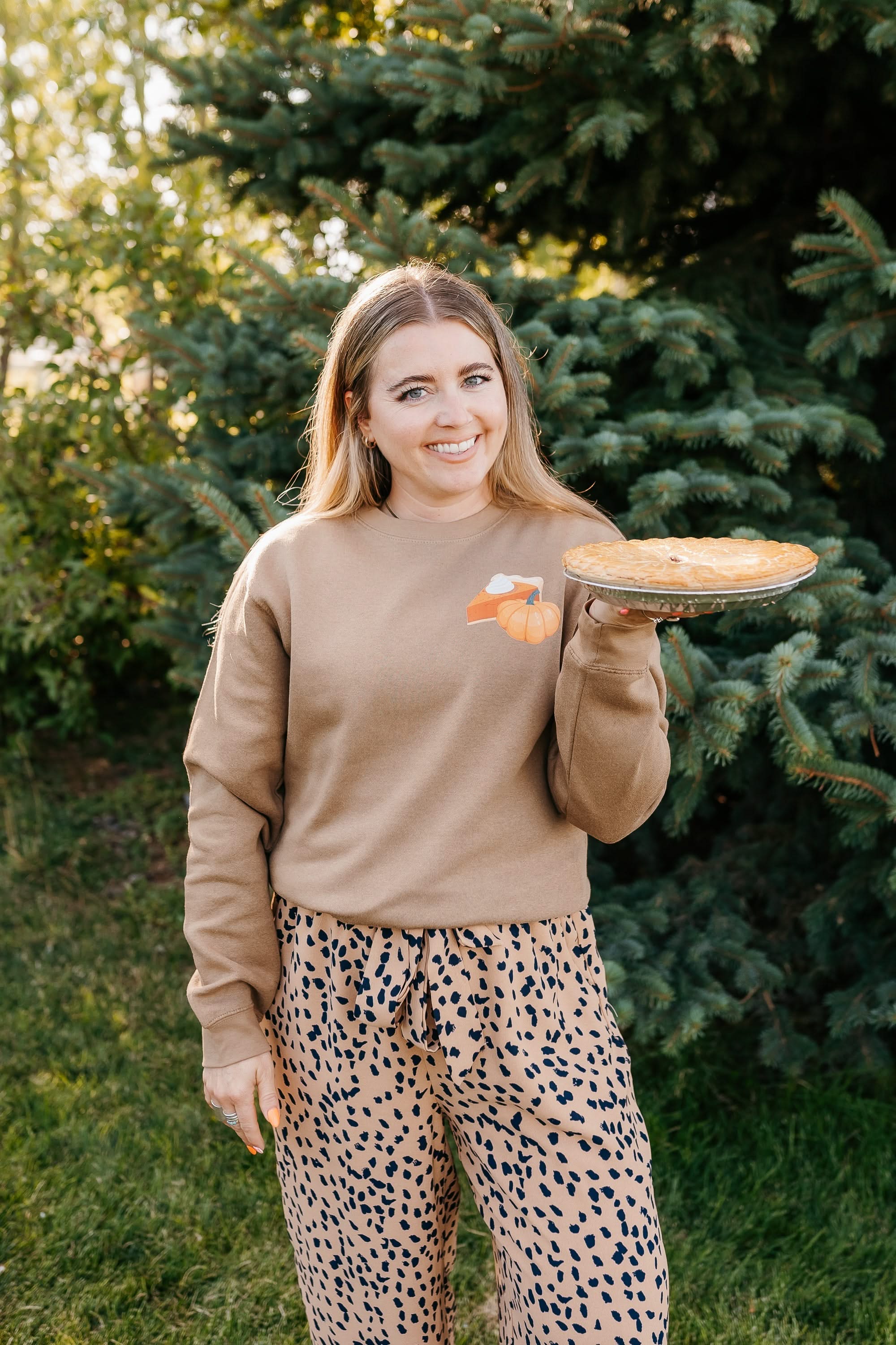 Homemade Pumpkin Pie - ELEVATED Fleece Little Mama Shirt Shop LLC
