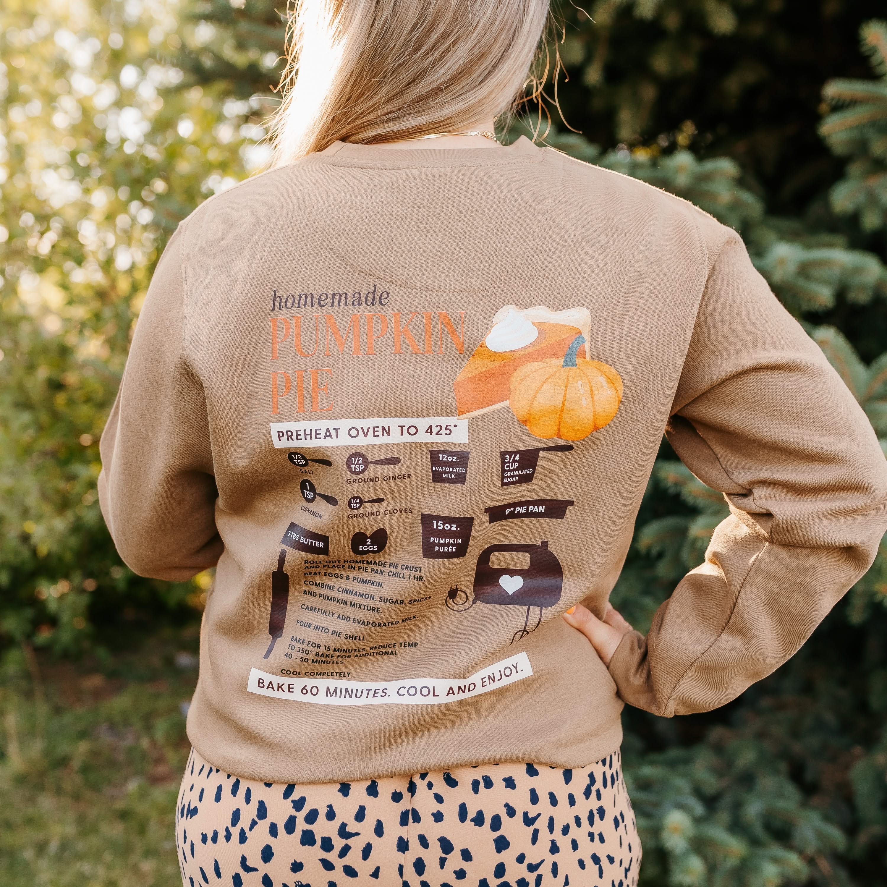 Homemade Pumpkin Pie - ELEVATED Fleece Little Mama Shirt Shop LLC