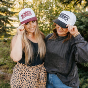 Puff Embroidered Trucker Hat - MOMMIN' Little Mama Shirt Shop