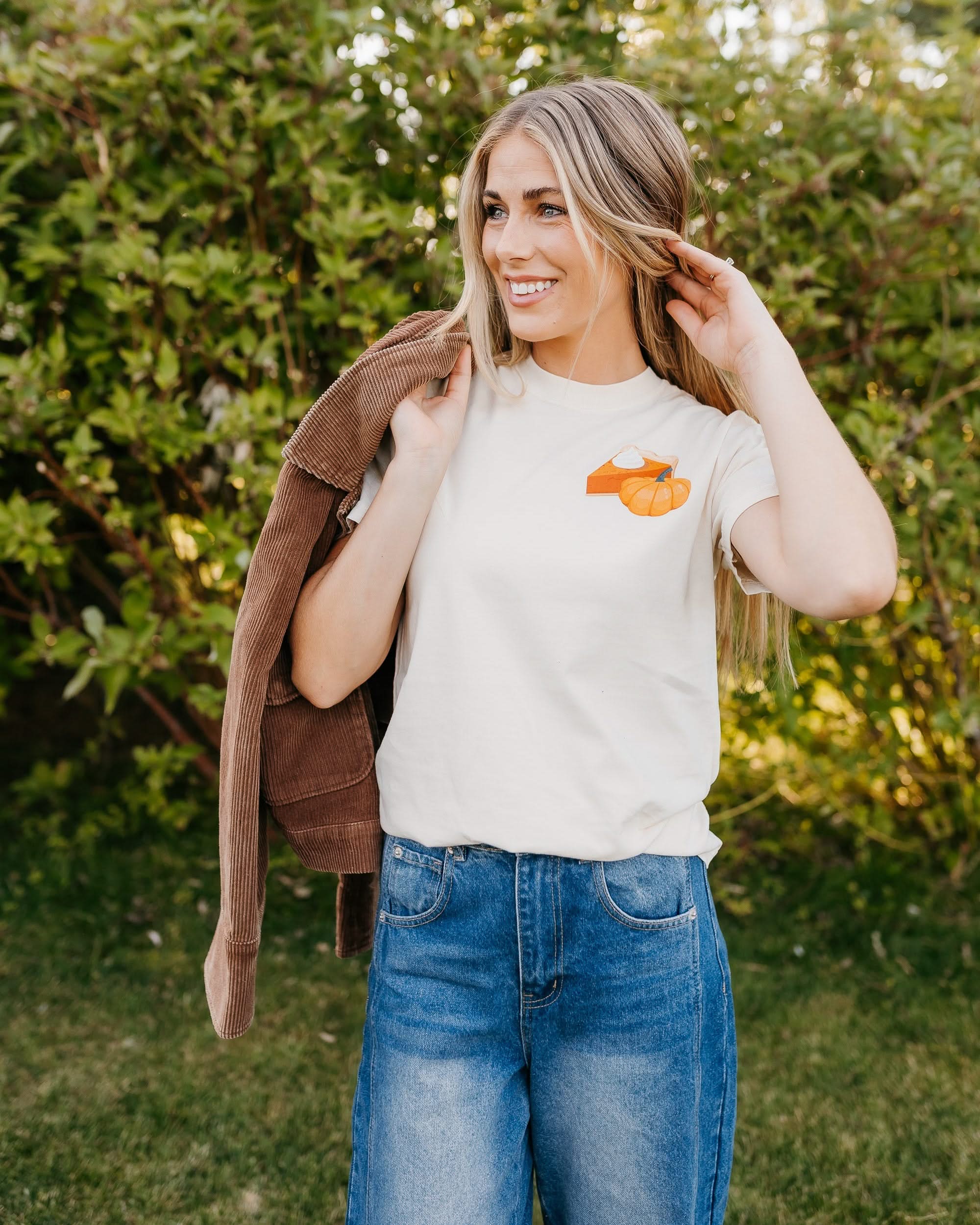 Homemade Pumpkin Pie - Comfort Colors Tee Little Mama Shirt Shop