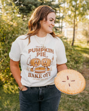The Great Pumpkin Pie Bake-Off - Ivory Comfort Colors Tee Little Mama Shirt Shop