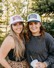 Puff Embroidered Trucker Hat - MOTHER Little Mama Shirt Shop
