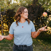 Fall Mini Symbols - Embroidered Women's Everyday Tee Little Mama Shirt Shop