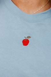 Fall Mini Symbols - Embroidered Women's Everyday Tee Little Mama Shirt Shop