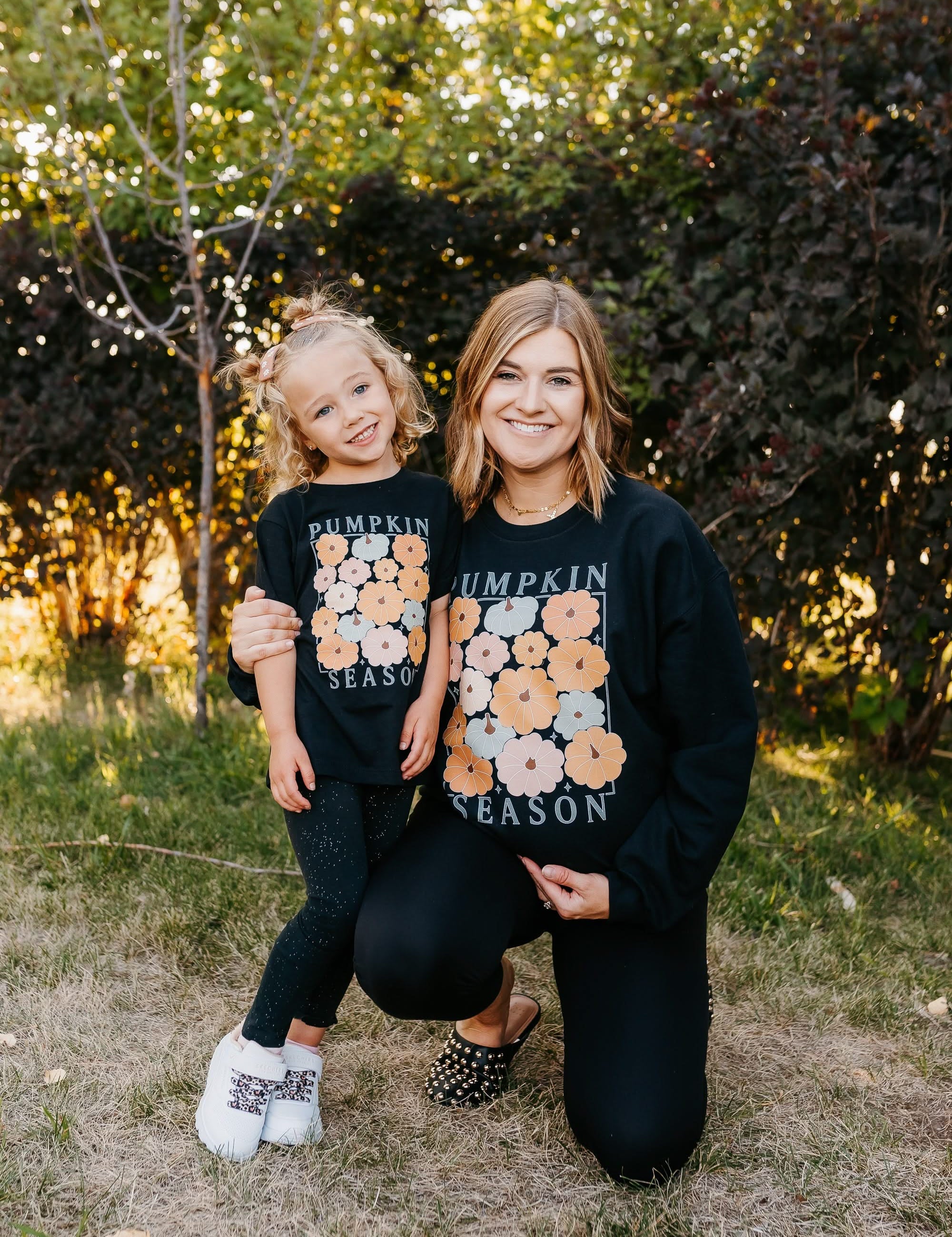 Pumpkin Season - BASIC Fleece Little Mama Shirt Shop LLC