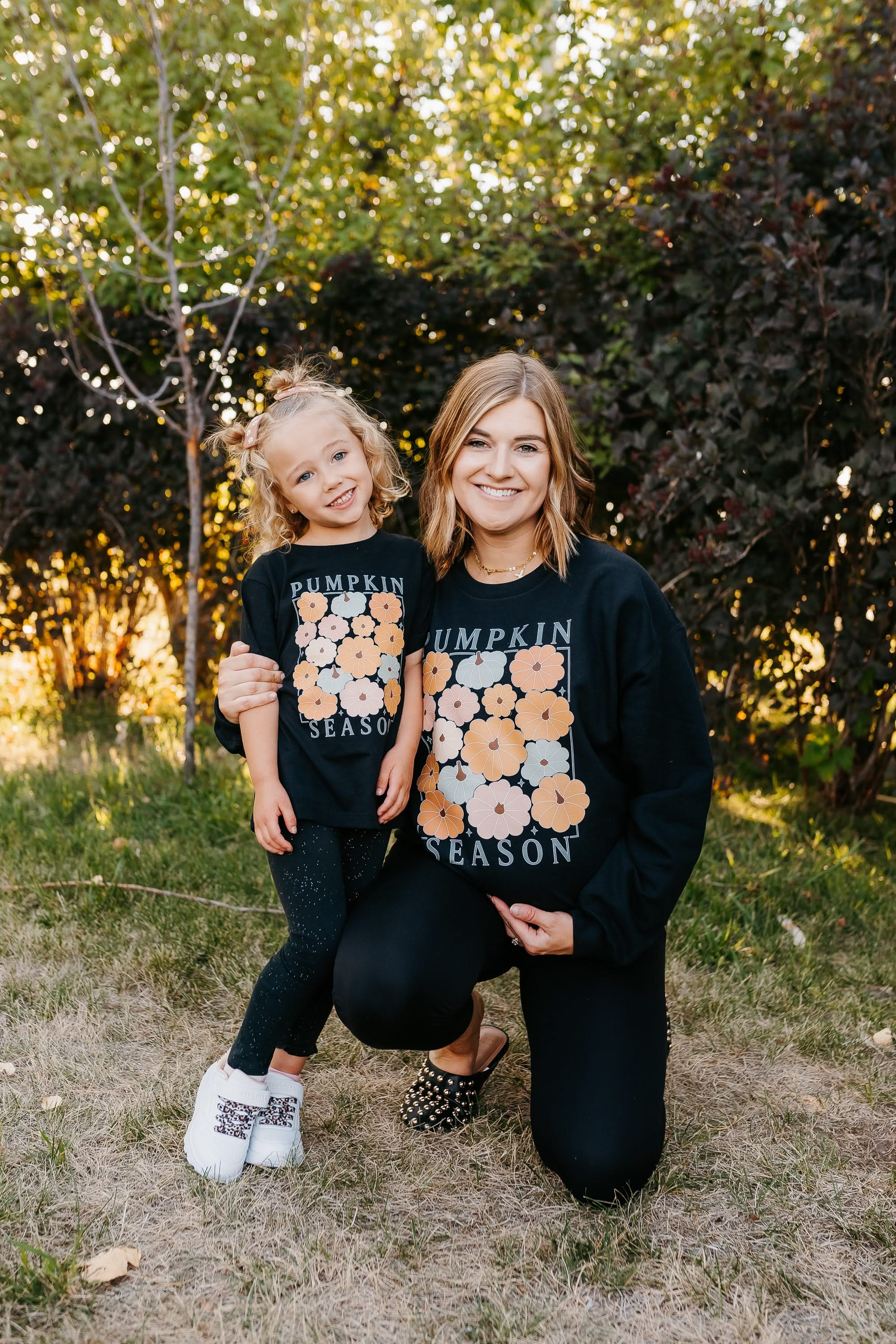 Pumpkin Season - BASIC Fleece Little Mama Shirt Shop LLC