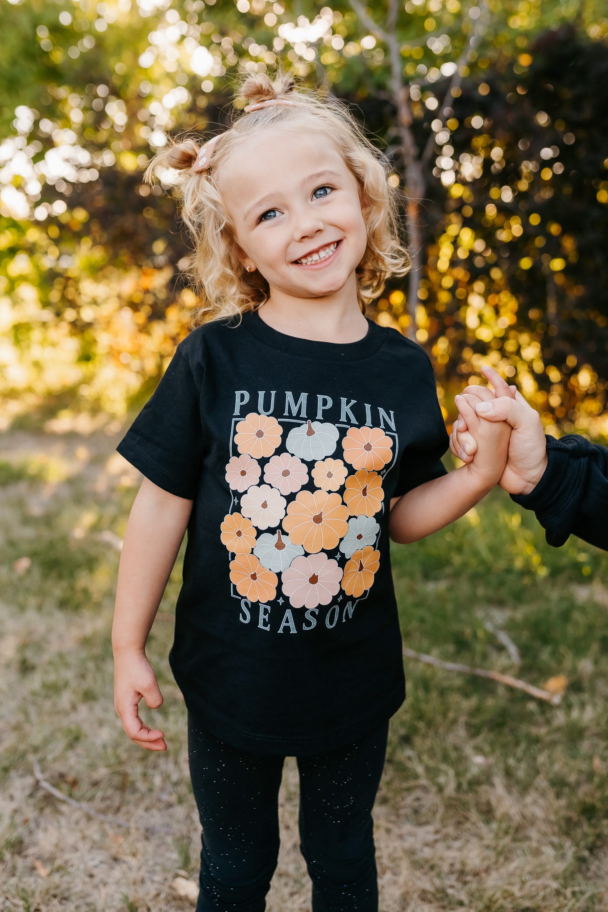 Pumpkin Season - Child Tee Little Mama Shirt Shop