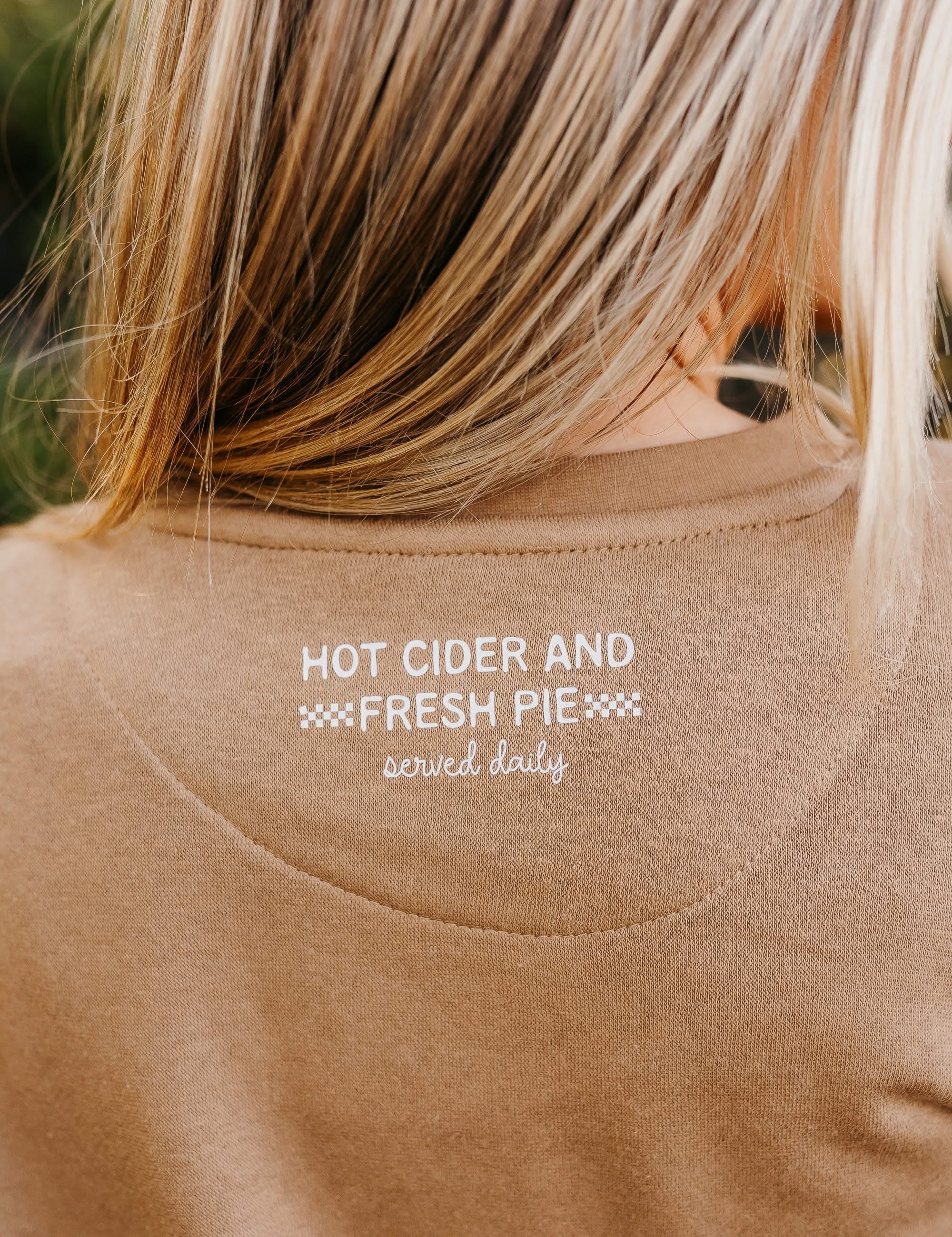 Harvest Brunch Club (f&bd) - Coyote Brown ELEVATED Fleece Little Mama Shirt Shop LLC