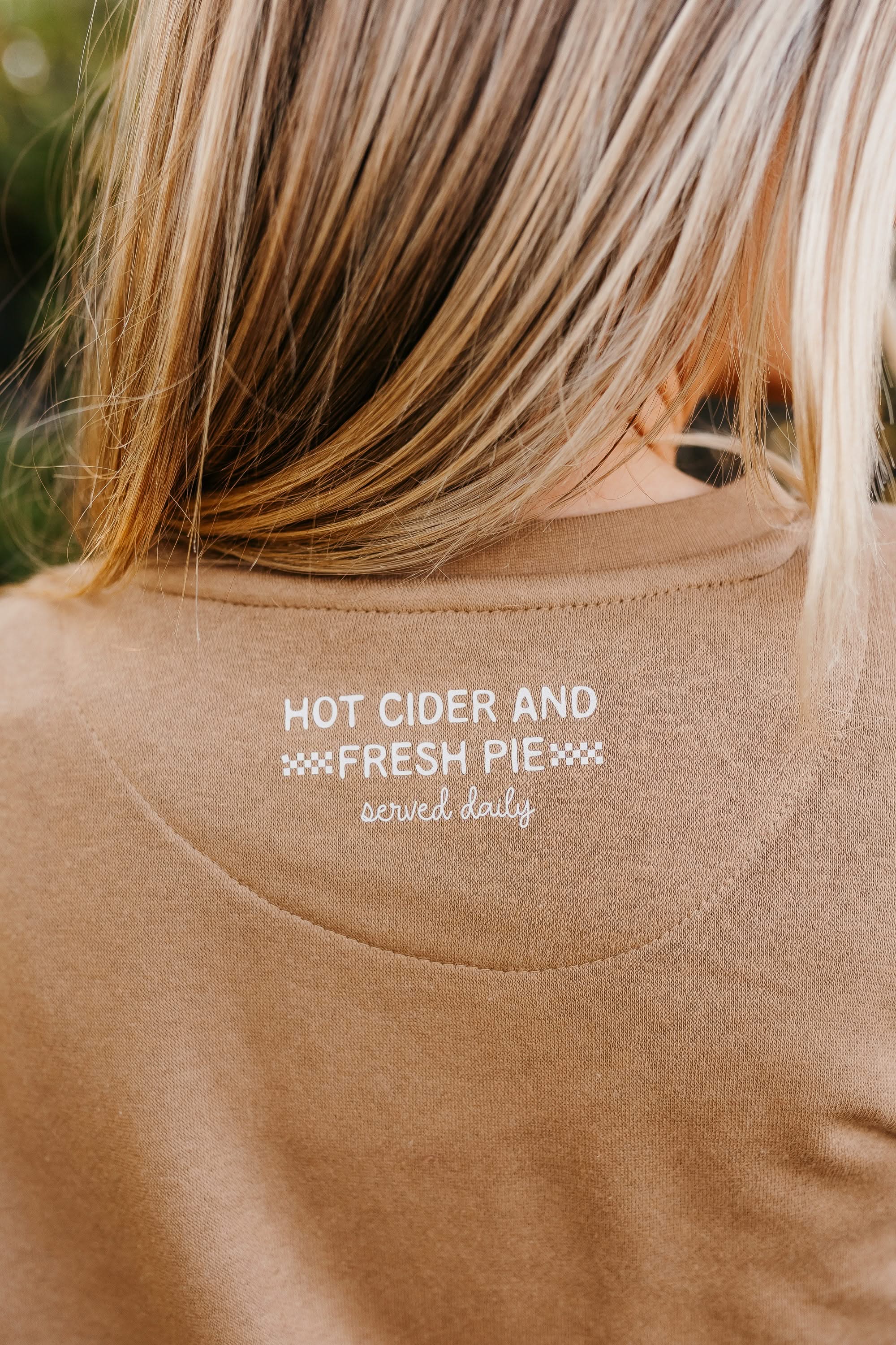 Harvest Brunch Club (f&bd) - Coyote Brown ELEVATED Fleece Little Mama Shirt Shop LLC
