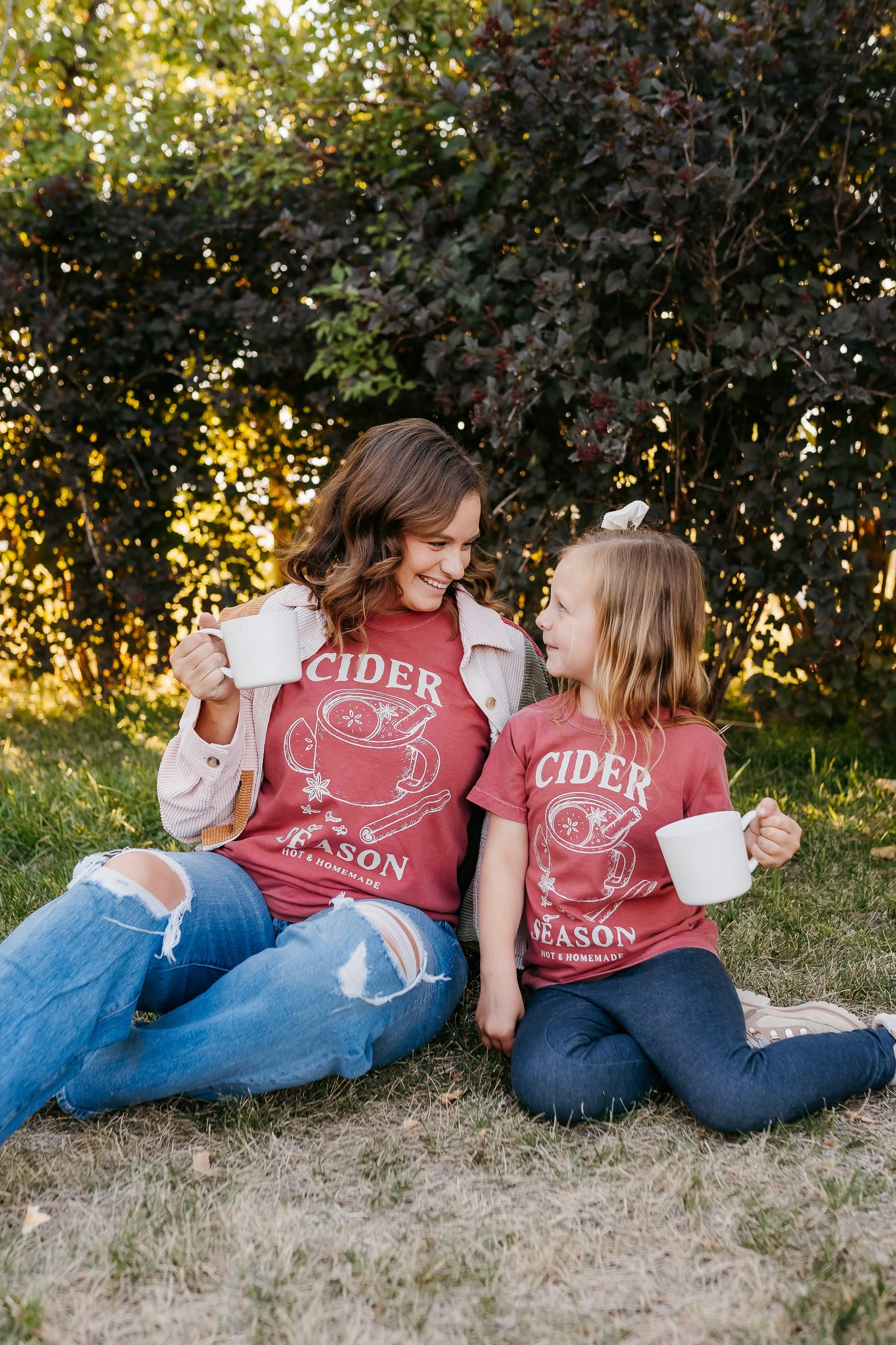Cider Season - Comfort Colors Tee Little Mama Shirt Shop