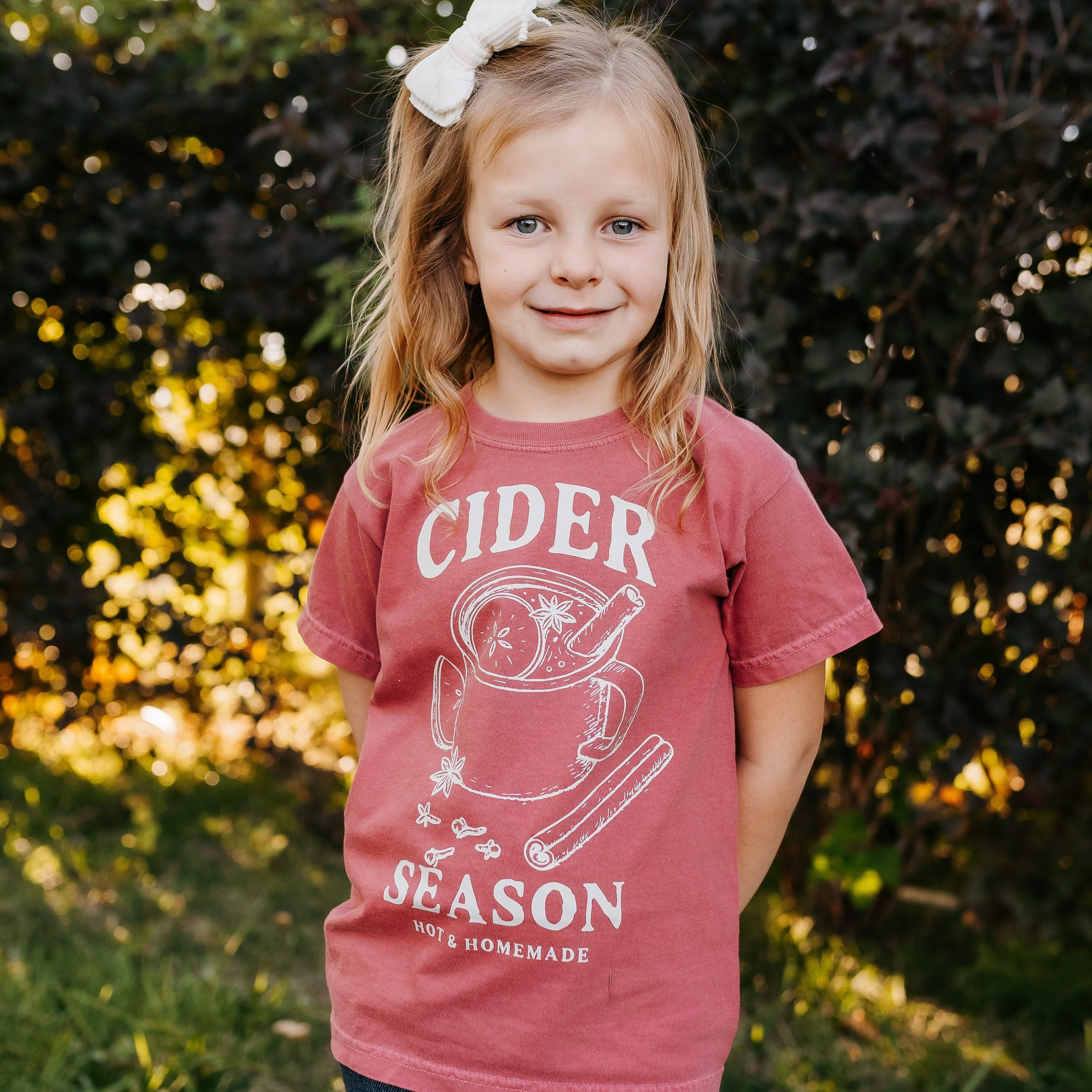 Cider Season - Child Tee Little Mama Shirt Shop