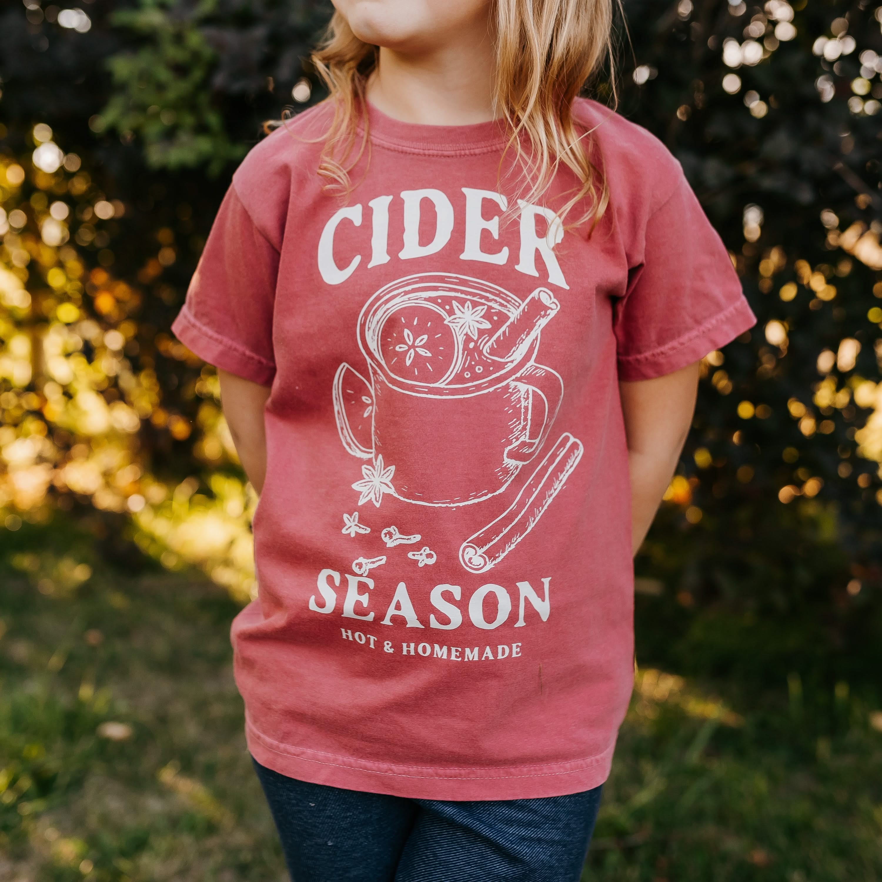 Cider Season - Child Tee Little Mama Shirt Shop