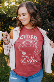Cider Season - Comfort Colors Tee Little Mama Shirt Shop