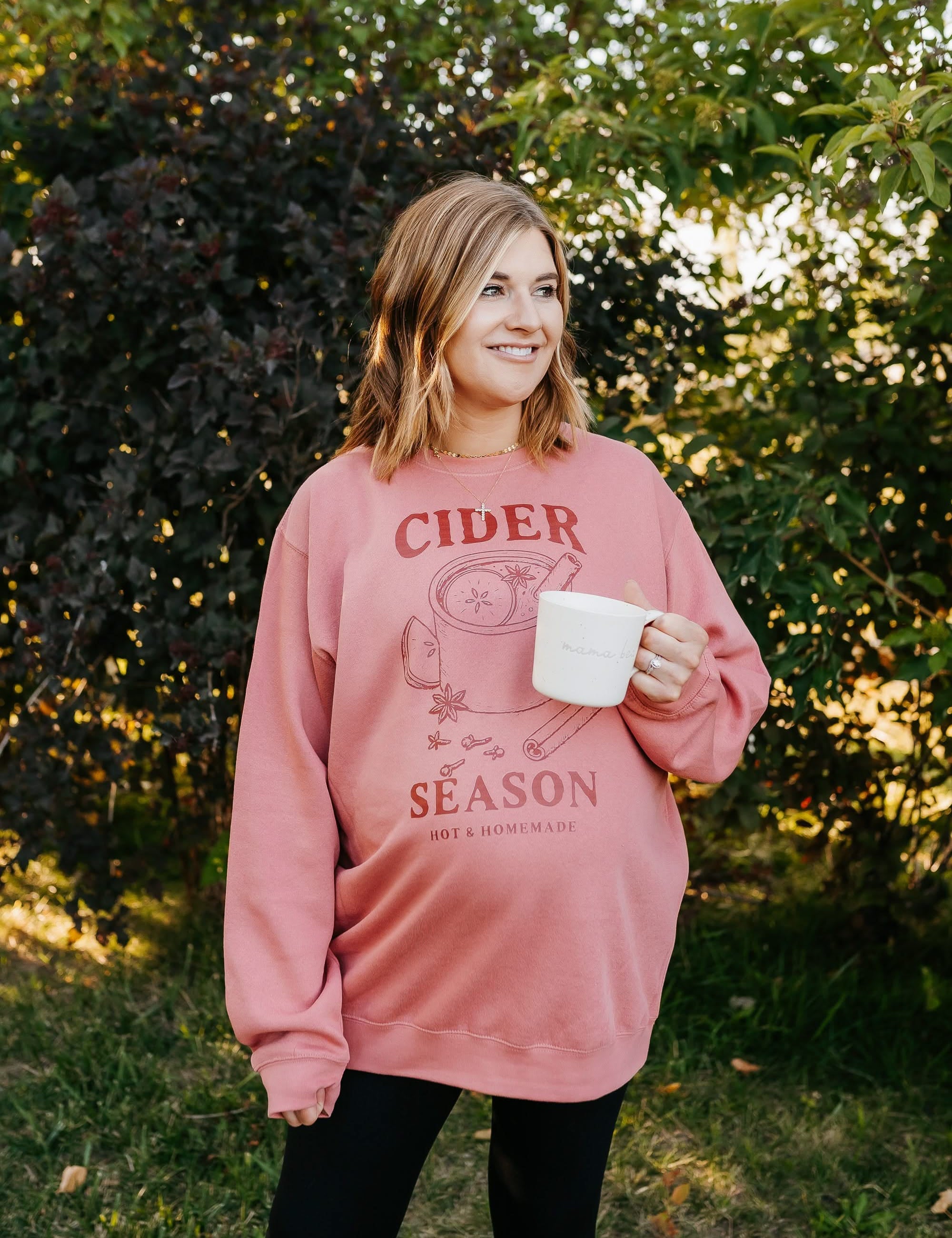 Cider Season - ELEVATED Fleece Little Mama Shirt Shop LLC